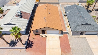 View from above of property
