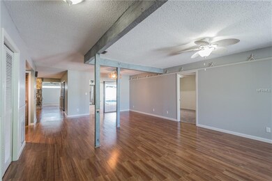 View when opening the front door. Master bedroom t