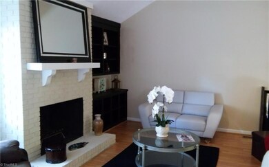 Vaulted celings, open area living area