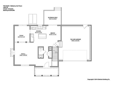 1st Floor Plan.