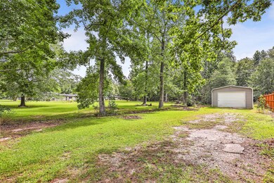  edge of property with building