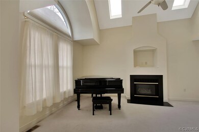 LIVING ROOM, GAS FIREPLACE, SKY LIGHTS