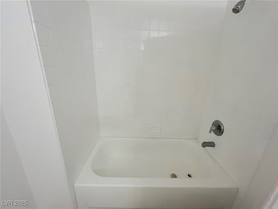 Bathroom featuring bathtub / shower combination