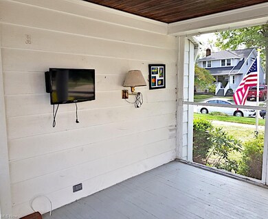 Screened in porch with electric