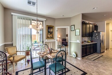 Outdoor patio off main room
