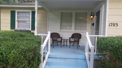 Covered front porch