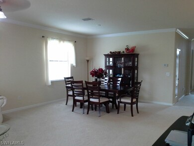 Large formal dining area