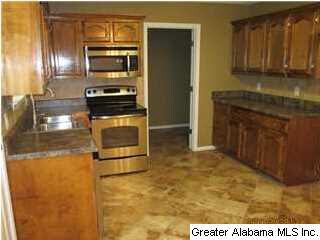 Huge kitchen with eat in area and lots of cabinet 