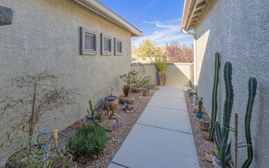 Gated Front Courtyard View to Front