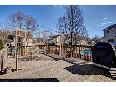 The large deck was re-stained in 2017