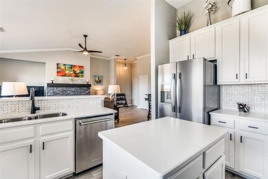 Refrigerator stays with your new kitchen.