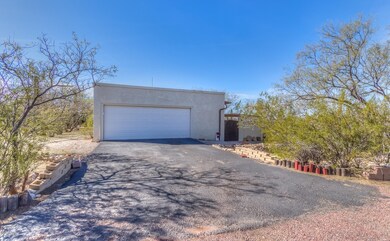 large 2 car garage