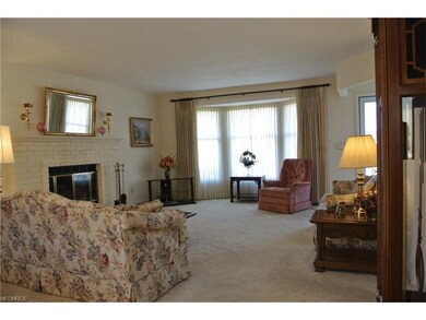 Bay window in front adds space & light