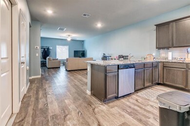 Kitchen featuring granite counters