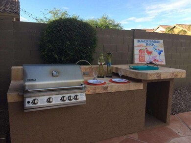 Barbeque Poolside