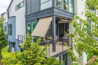 Deck equipped with heaters and shade blinds, ready for all seasons.