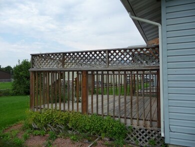 Deck off of bedroom