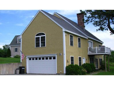 Exterior Back. Deck and Patio area...