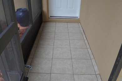 TILED SCREENED ENTRANCE