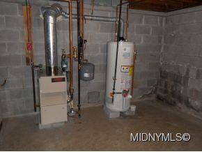 Furnace & hot water tank