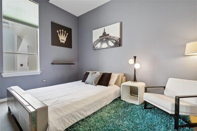 Primary Bedroom with window and Privacy blind