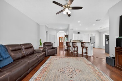 Another shot of the 21’10”x16’11” living room that