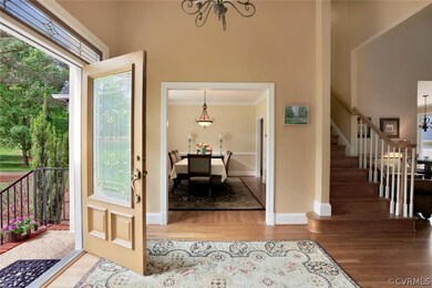 Grand Entry with Soaring Ceiling