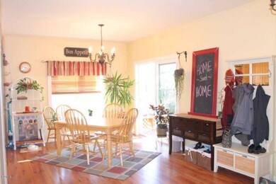 open dining area