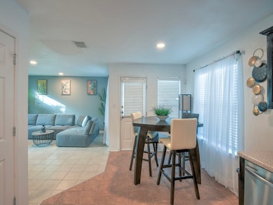 Common area dining area
