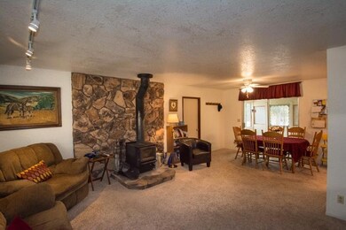 family room & dining area