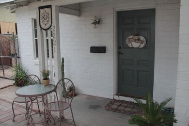 front door closeup