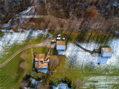Ariel shot of this expansive lot