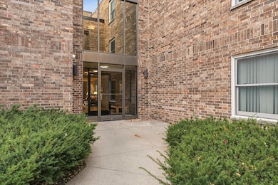 As you approach the secured entry, you will be greeted with big, beautiful windows!