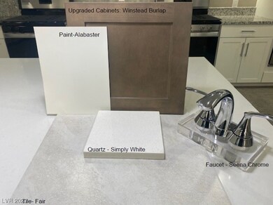 Selected finishes.