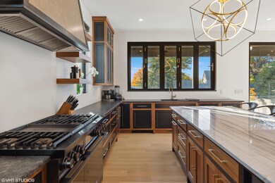 Large window over kitchen sink