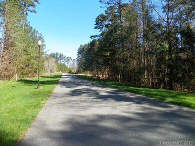 Street in front of lot