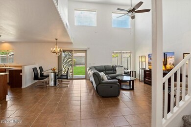 Great Room Plan with soaring ceiling