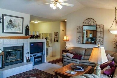 Family room with fire place and entertainment spac