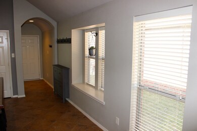 Custom wall hooks and storage cabinet!