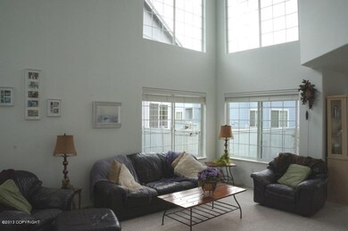 Living Room With Wall Of Windows