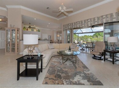Great room lanai/pool, kitchen and dinette
