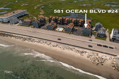 An aerial view