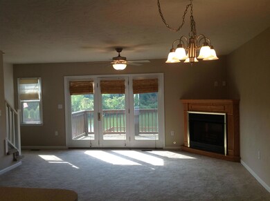 Freshly painted living room