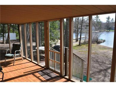 Covered Porch. Screened porch just...