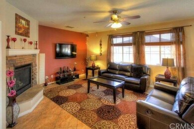 Family room with fireplace