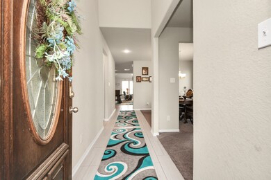 Beautifully layout out entryway.
