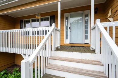 Doorway to property with a porch