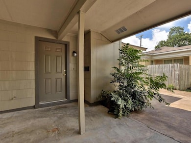 Doorway to property