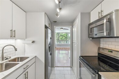 Kitchen has newer appliances including washer & dr