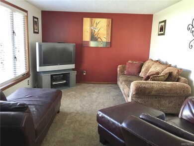 A bright spacious living room.